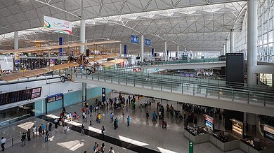 Airport closure due to road blockades affecting flights and travelers.