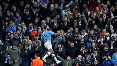 فوز كبير لمان سيتي على أتلانتا