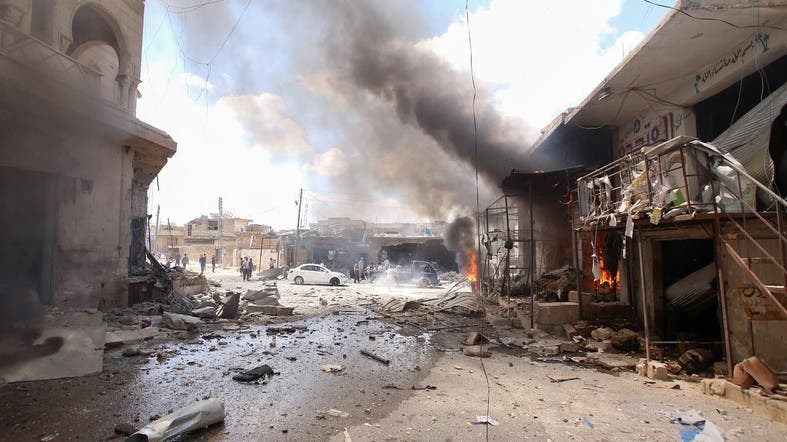 Air Strikes Kill 12 Civilians In Northwest Syria Air Strikes Kill 12