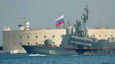 سفن حربية روسية