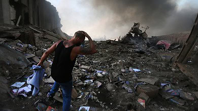 انفجار مرفأ بيروت