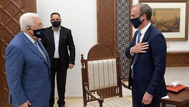 عباس- دومنيك راب