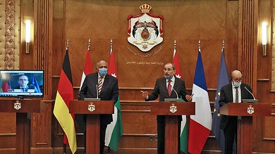 اجتماع وزراء خارجية 4 دول في الاردن