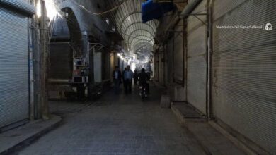 إضراب في مدينة الباب