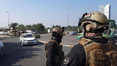 انتشار أمني في مدينة الناصرية العراقية