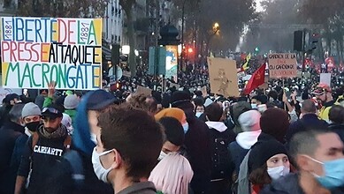 مظاهرات حاشدة في فرنسا