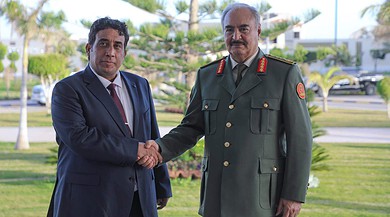 حفتر - المنفي