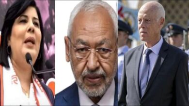 قيس سعيد-عبيرموسي-الغنوشي