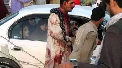 الهجوم المزدوج على محيط مطار كابول