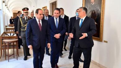 عبد الفتاح السيسي - فيكتور أوربان