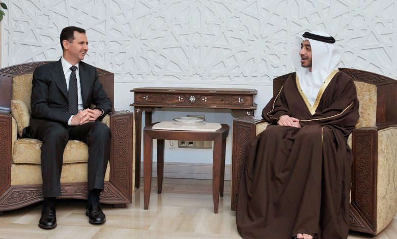 UAE foreign minister makes first Syria visit since