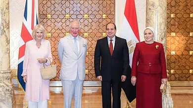 عبد الفتاح السيسي والأمير تشارلز