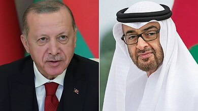 محمد بن زايد - أردوغان