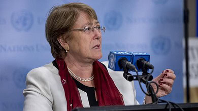 المفوضة السامية لحقوق الانسان