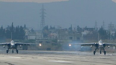 غارات جوية روسية