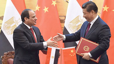 China, Egypt presidents