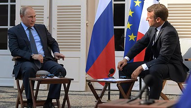 بوتين وماكرون