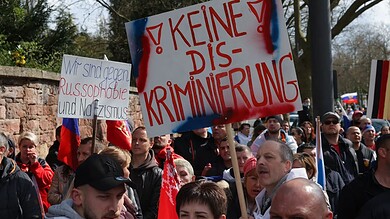 مظاهرات مؤيدة لروسيا في ألمانيا