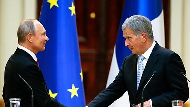 الرئيسيان الفنلندي والروسي