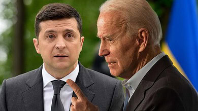 بايدن وزيلينسكي