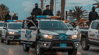 انتشار مكثف للقوات الأمنية الليبية وسط العاصمة طرابلس