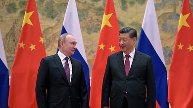 الرئيسان الروسي والصيني