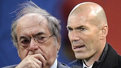 رئيس الاتحاد الفرنسي لكرة القدم يعتذر إلى زين الدين زيدان