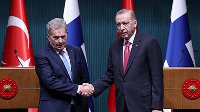 لرئيس التركي ونظيره الفنلندي