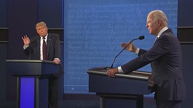 ترامب وبايدن