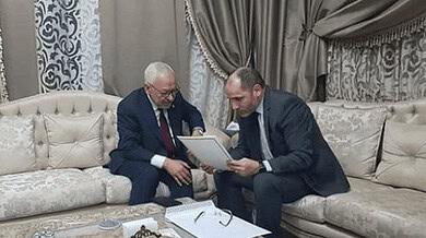 عبد الرزاق مقري مع راشد الغنوشي