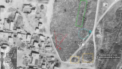 ثلاث مقابر جماعية