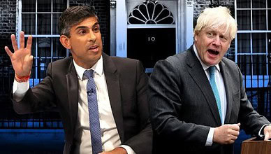 ريشي سوناك وبوريس جونسون