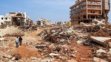 ربع درنة دمر تماما