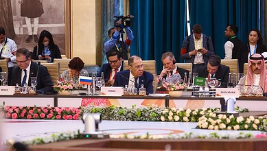 لافروف خلال قمة العشرين