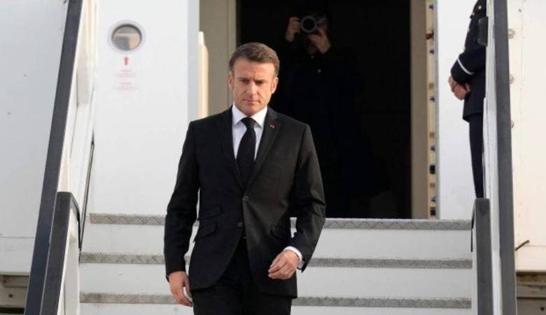 Macron arrives in Israel for solidarity visit