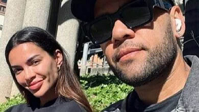 جوانا سانز وزوجها ألفيس