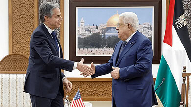 عباس وبلينكن