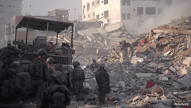 قوات اسرائيلية في غزة