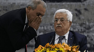 محمود عباس وماجد فرج