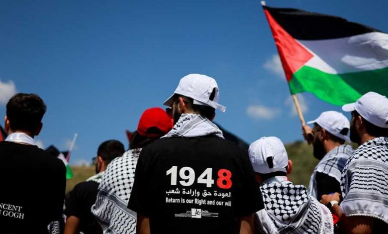 Thousands in occupied Palestine participate in commemorating the “Nakba”