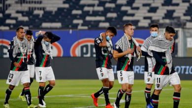 نادي بالستينو التشيلي لكرة القدم يتضامن مع قطاع غزة
