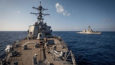 "Ansar Allah" targets two American destroyers in the Red Sea