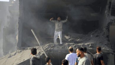 Massive destruction in Jabalia camp