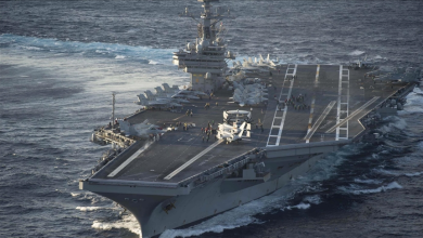 US aircraft carrier "Eisenhower"