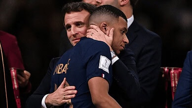 ماكرون ومبابي