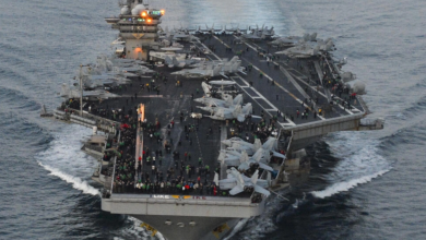 US aircraft carrier "Eisenhower"
