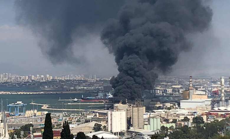 "Ansar Allah" targets four ships in Haifa Port