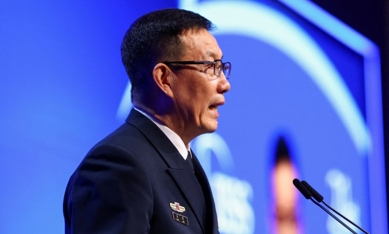 Chinese Defense Minister Dong Jun