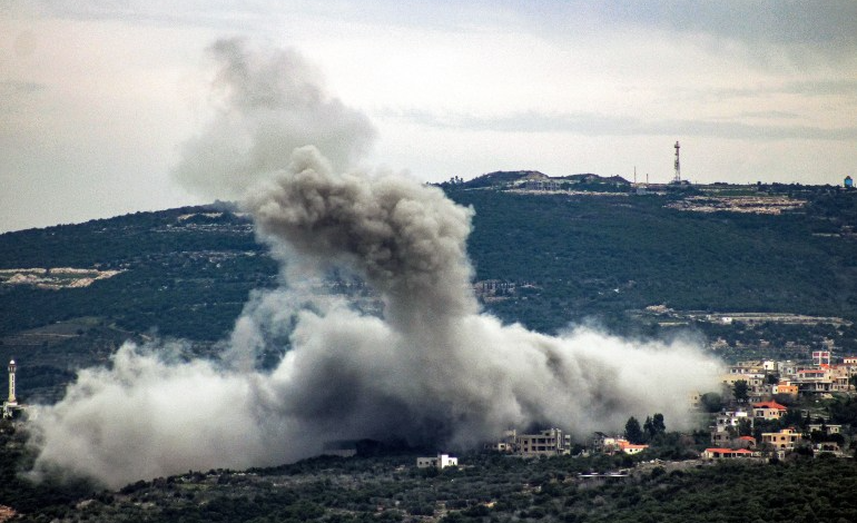 Effects of the Israeli bombing on the town of Khiam, southern Lebanon