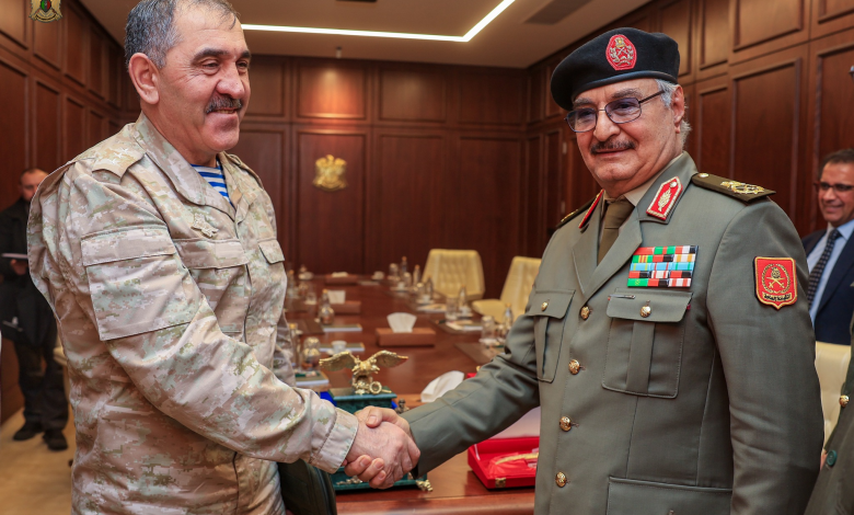 Haftar meets with Yunus Bey